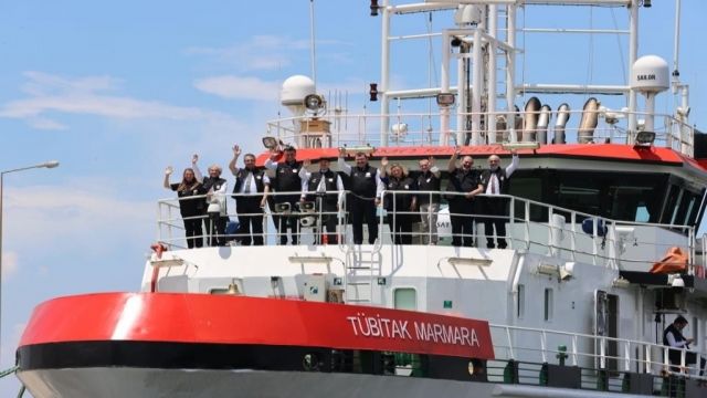 TÜBİTAK Marmara Araştırma Gemisi İlk Deprem Seferini Tamamladı!