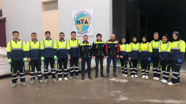 MTAIC Genel Müdürü Prof.Dr. Ahmet Mahmut Kılıç MTA Tashkent Mining'i ziyaret etti