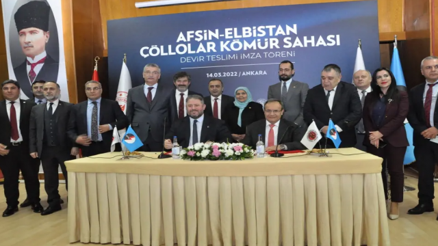 Afşin – Elbistan Çöllolar Kömür Sahasının TKİ’ye Devri Gerçekleşti