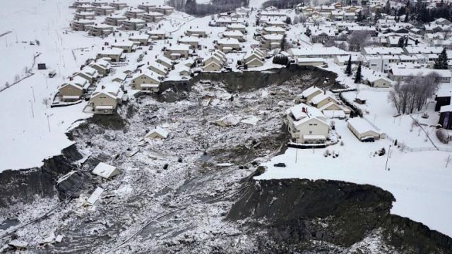 Norveç’te Heyelan Tehlikesi “Quick Clay”