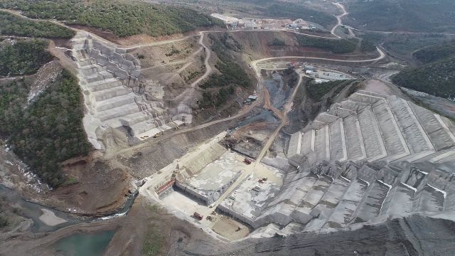Bursa Karacabey Gölecik Barajı Çalışmaları Devam Ediyor