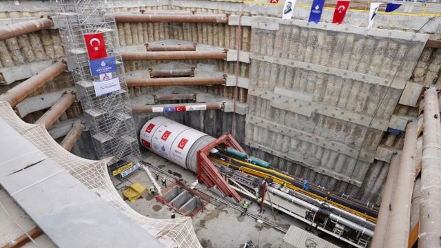 Mahmutbey-Bahçeşehir-Esenyurt Metro Hattında TBM Kazıya Başladı