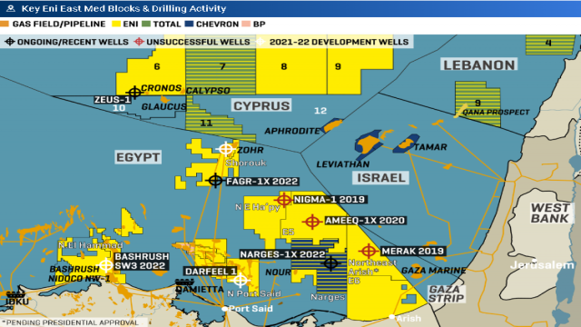 Eni Akdeniz'de Gaz Keşfetti