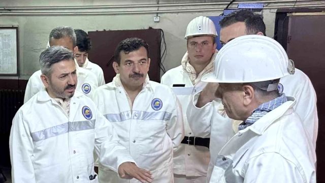 Bakan Yardımcısı Ahmet Aydın Kozlu’da Maden Ocağına İndi