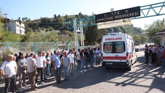 TTK Armutçuk Kömür İşletmesinde Göçük Meydana Geldi