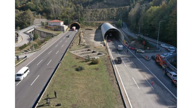 Bolu Dağı Tüneli'nin İstanbul Yönü 60 Metre Uzatılacak