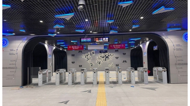 Gayrettepe-Kağıthane Metro Hattı Pazartesi Hizmete Girecek