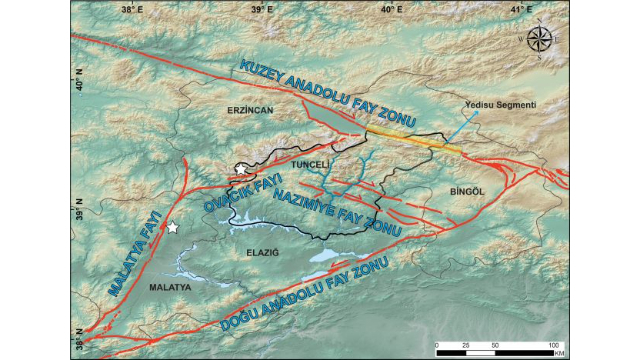 Malatya ve Ovacık Fayı Yakından Araştırılıyor