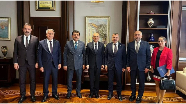 Maliye Bakanı ile Madencilik Firmalarının Sorunları Görüşüldü
