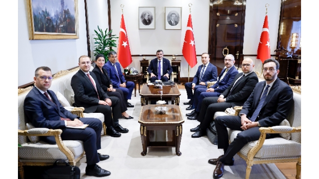 İMİB Yönetim Kurulu Cevdet Yılmaz İle Görüştü