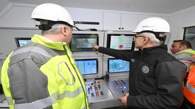 Tünelin yüzde 62’si TBM ile yapılıcak