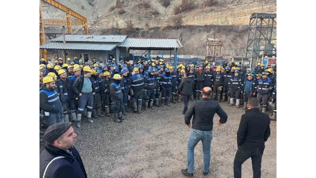 Çayırhan'da Maden İşçileri Özelleştirmeye Karşı Yeniden Eylemde