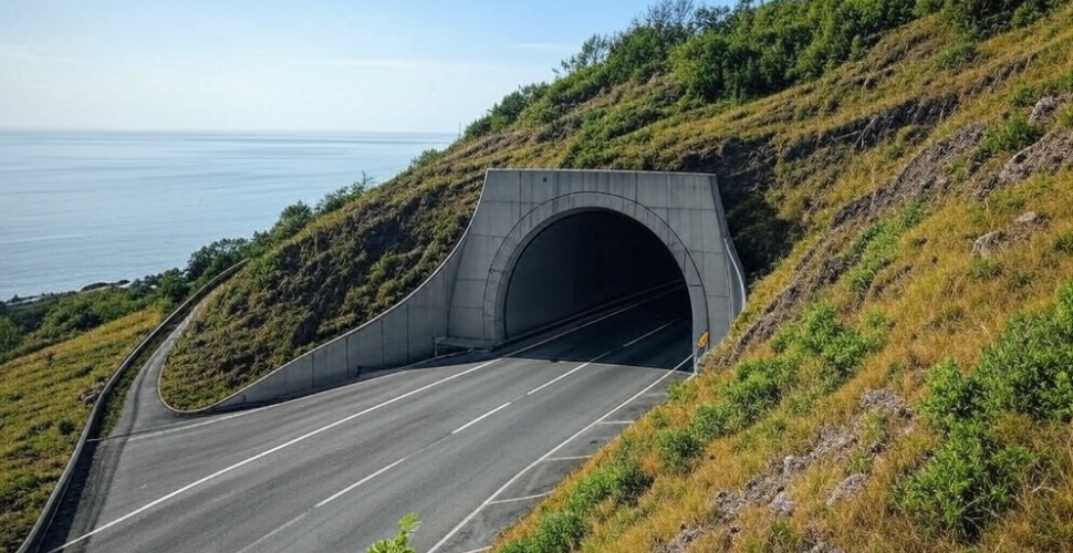 Denizin 390 Metre Altında Bir Yol Projesi