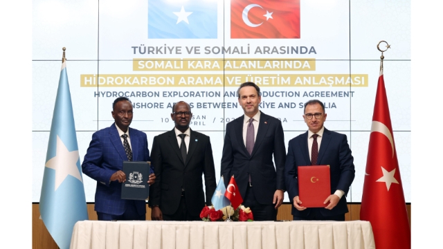 Türkiye Ve Somali Arasında Petrol Ve Gaz Arama Anlaşması İmzalandı