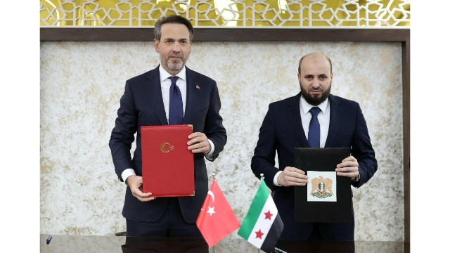 Türkiye ile Suriye Arasında Enerji, Madencilik ve Hidrokarbon Alanlarında İş Birliği