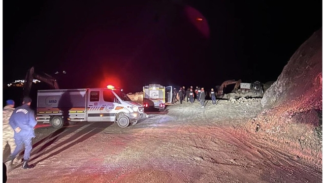 Sivas'ta Maden Ocağında Göçük