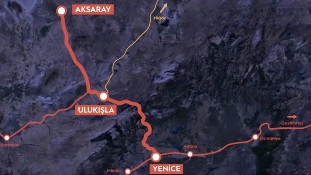 Aksaray-Ulukışla-Yenice Demiryolu İhalesi Sonuçlandırıldı