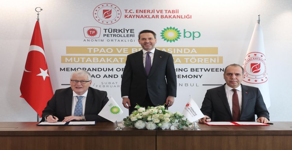 TPAO İngiliz Devi BP İle Anlaşma İmzaladı