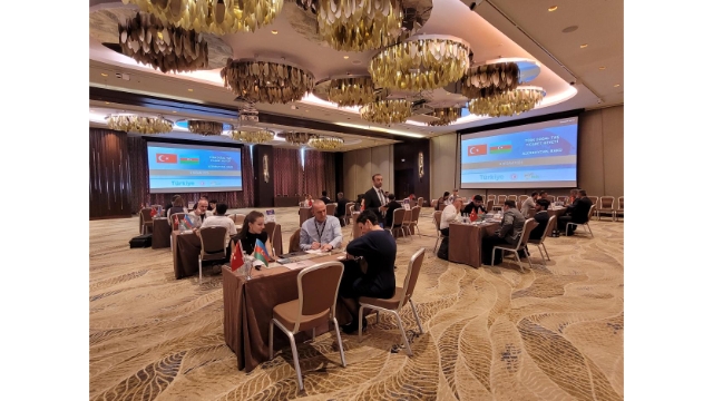 Türk doğal taş sektörü Azerbaycan'da 40 alıcıyla masaya oturdu