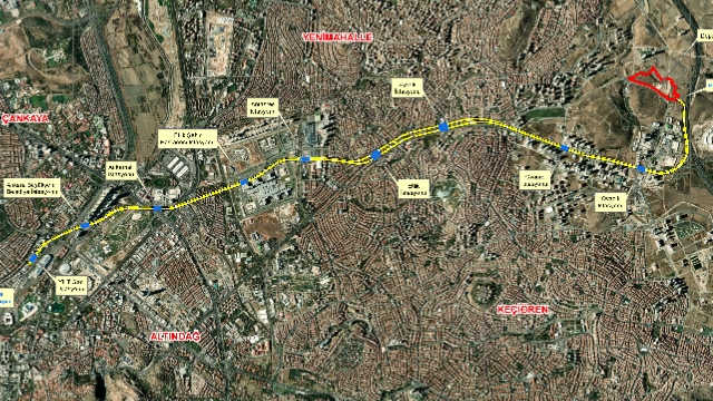 Ankara’da Yeni Metro Hattı Projesi Kritik Eşik