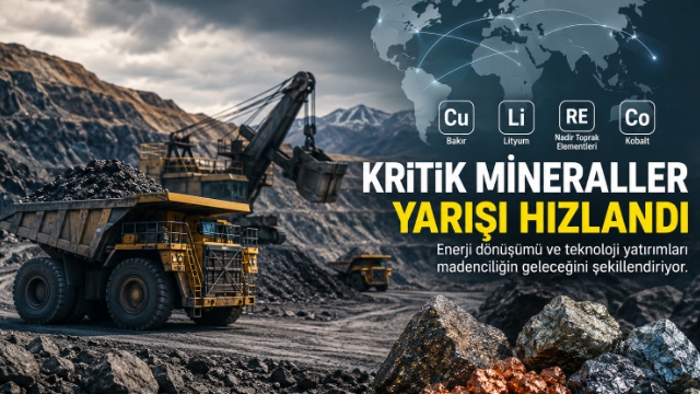 Küresel madencilik sektöründe kritik mineraller yarışı hızlandı