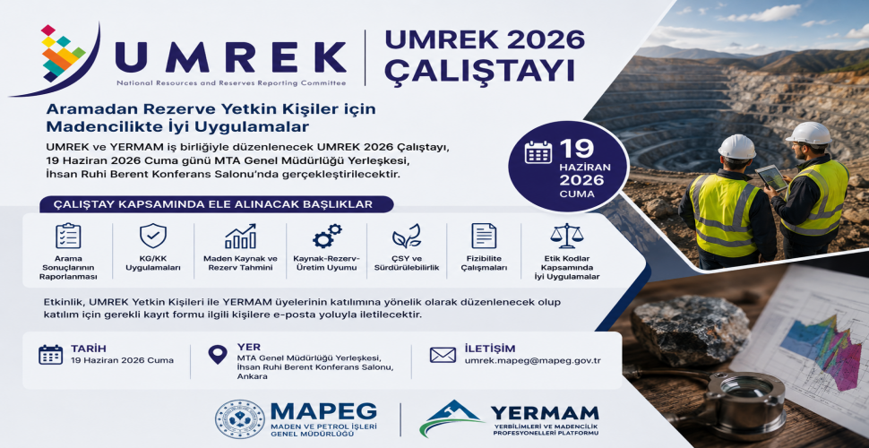 Umrek 2026 Çalıştayı 19 Haziran tarihinde Ankara'da düzenlenecek