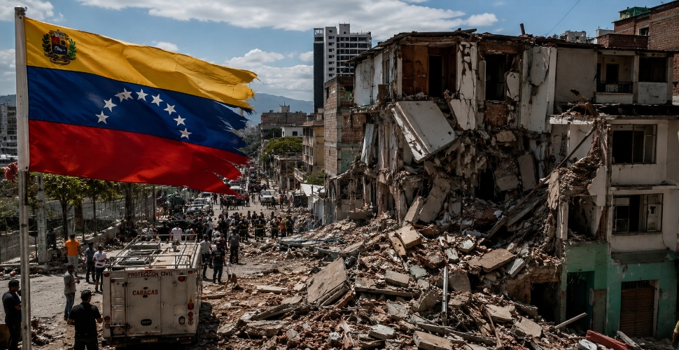 Venezuela'da 39 saniye arayla iki büyük deprem: Acil durum ilan edildi