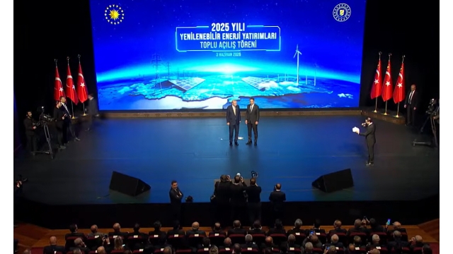 Yenilenebilir Enerji Yatırımları Toplu Açılış Töreni gerçekleştirildi