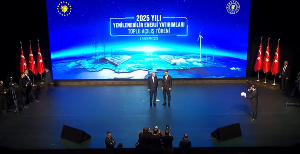 Yenilenebilir Enerji Yatırımları Toplu Açılış Töreni gerçekleştirildi