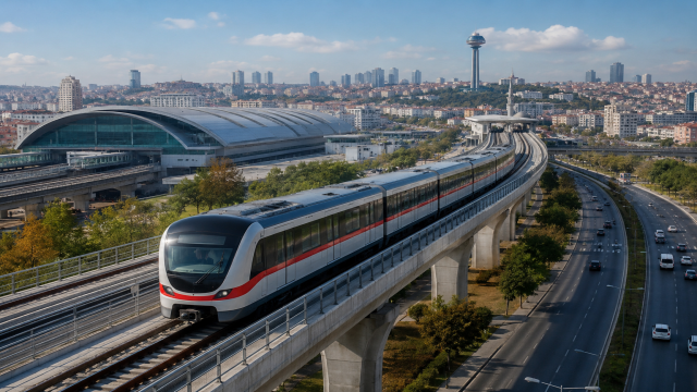 Ankara'nın Raylı Sistem Projesinde Yeni Aşama: Siteler-Pursaklar Hattı İçin Sözleşme İmzalandı