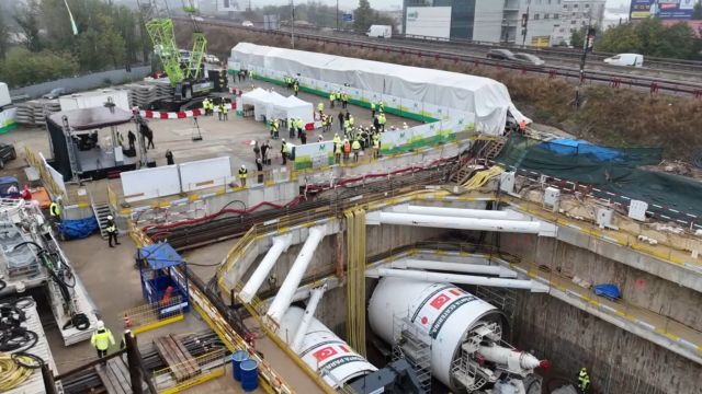 Bükreş Metro Hattı 6: Kuzey Kesiminde Tünel Kazı Çalışmaları Başladı!