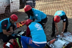 Tavşanlı'da Maden Kazası Tatbikatı