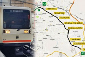 Dikimevi - Natoyolu metro hattı için ilk imzalar atıldı