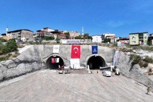 Onat Tüneli'nde çalışmalar sürüyor