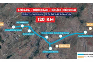 Ankara-Kırıkkale-Delice Otoyolu’ndaki Tünel Çalışmaları Hız Kesmeden Sürüyor