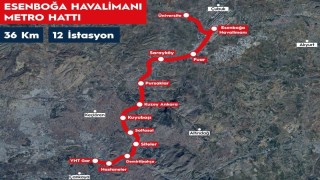 Pursaklar-Esenboğa Havalimanı Raylı Sistem Hattı İhalesini Fernas-Tekfen Ortaklığı Kazandı